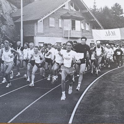 Austevollsløpet 1994. Startar Og Premieutdelar OL-General Gerhard Heiberg